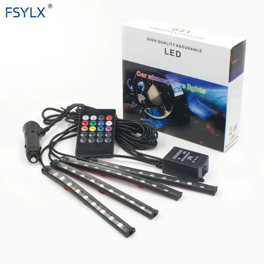 Éclairage LED Intérieur Voiture – Personnalisez Votre Conduite avec des Couleurs Vibrantes