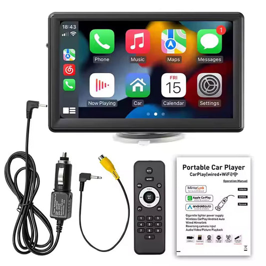Écran Portable CarPlay & Android Auto – Transformez Votre Voiture en Véhicule Connecté